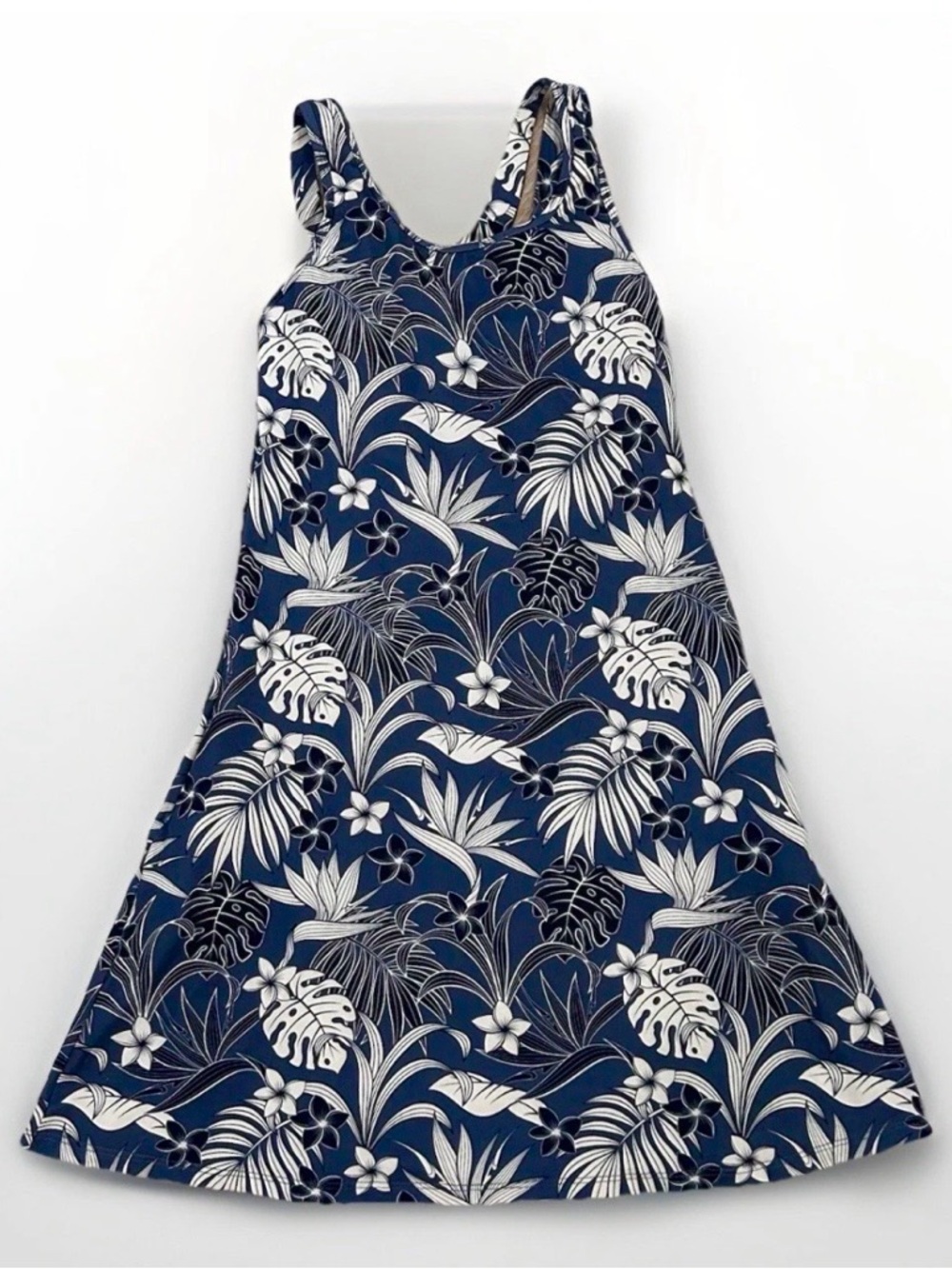 Kyodan Outdoors Blue Floral Hiking Dress Women’s Petite Small Nature Athletic